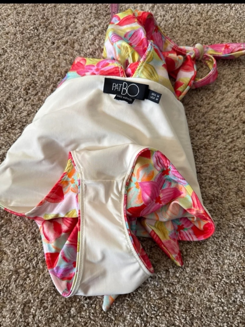 PatBo Hydra Belted Swimsuit One Piece size Medium - Picture 9 of 12